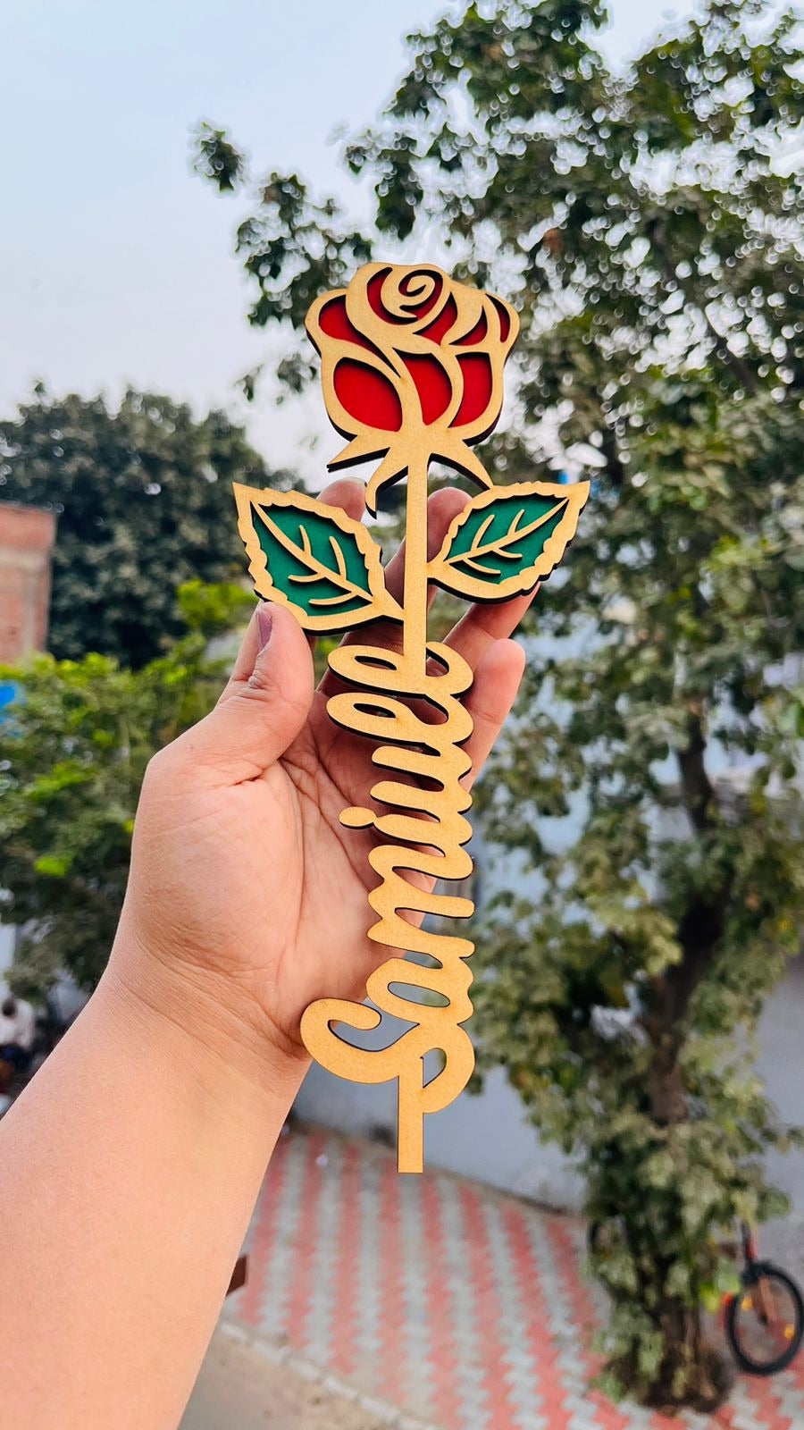 Customized Name Rose For Your Loved Ones | Rose Day Special