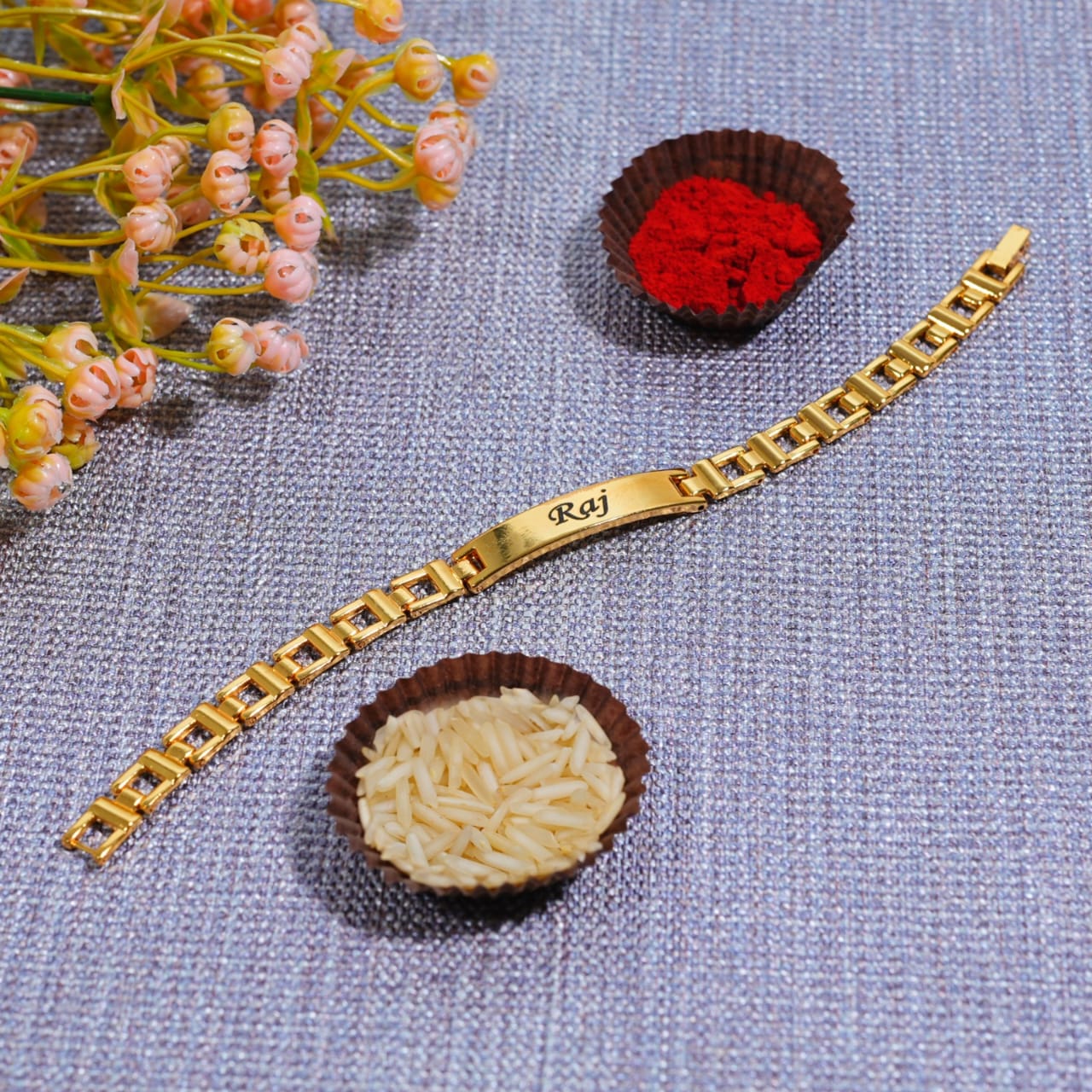 Personalized  Bracelet Rakhi