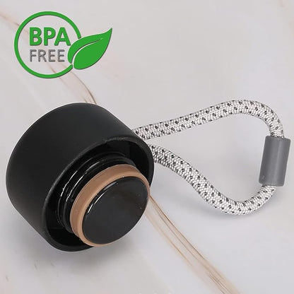Customized Water Bottle with Name Stainless Steel Vacuum Insulated Water Bottle, Thermal Flask, Thermos Coffee Travel Mug, Double Walled Metal Tumbler, Keeps Cold And Hot, Leak-proof Lid 550ml