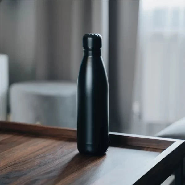 Premium Soft Touch Matt Cola Bottles in Stainless Steel, 500ml