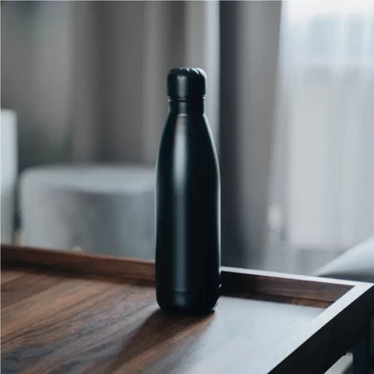 Premium Soft Touch Matt Cola Bottles in Stainless Steel, 500ml