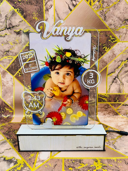 Baby photo Personalized Couple Photo Acrylic Lamp